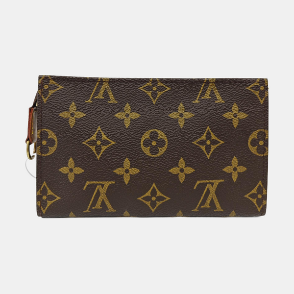 BUCKET Monogram Coated Canvas Brown