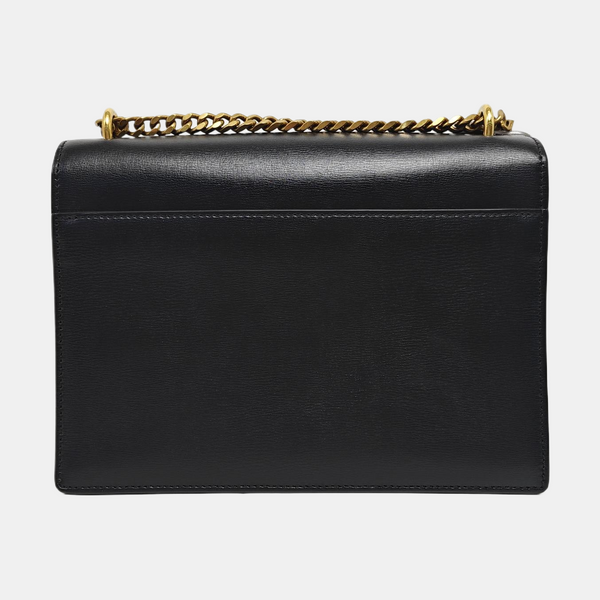 SUNSET Medium Calfskin Black