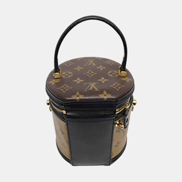 CANNES PM Monogram Coated Canvas Brown