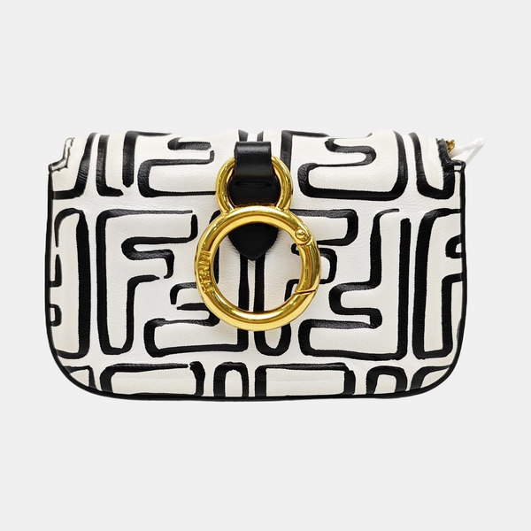 Baguette Nano Calfskin Multicolor
