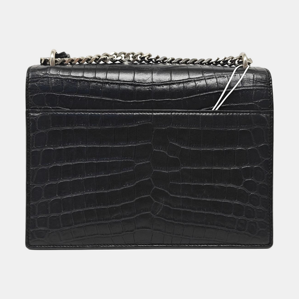 SUNSET Medium Calfskin Black