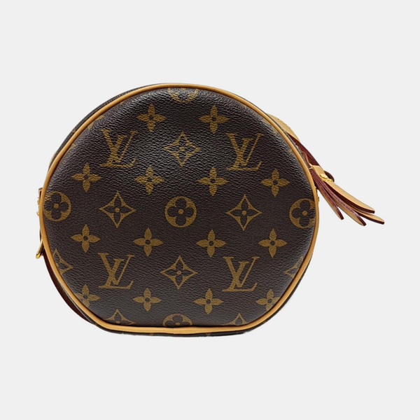 BOITE CHAPEAU PM Monogram Coated Canvas Brown