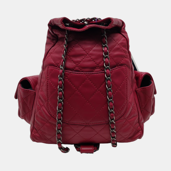 Quilted Calfskin Red