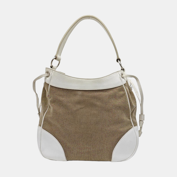 Fabric Tote Bag Beige