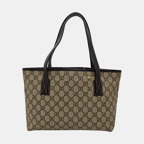 Monogram Coated Canvas Brown