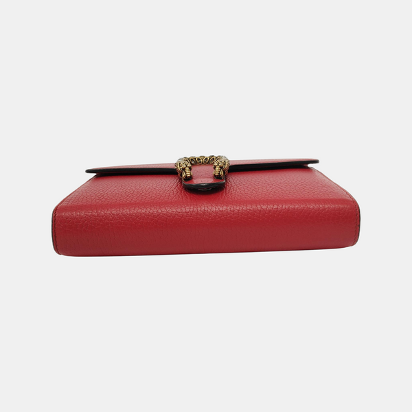 Authenticated pre-owned Dionysus Mini Calfskin Red - Crossbody Bag at Looply