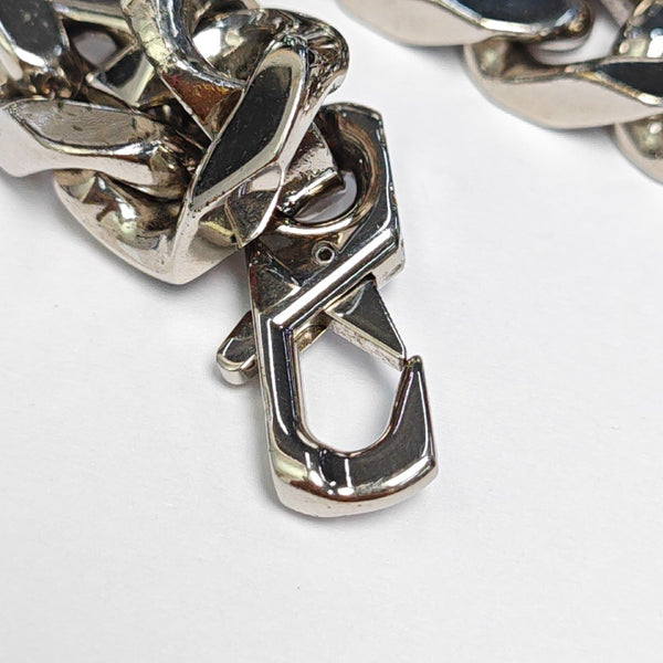 LV CHAIN LINKS Metal Silver Necklace