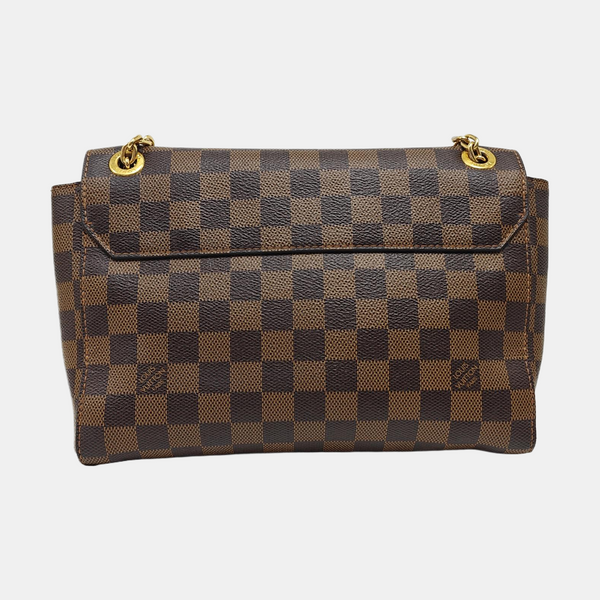 VAVIN PM Damier Ebene Coated Canvas Brown