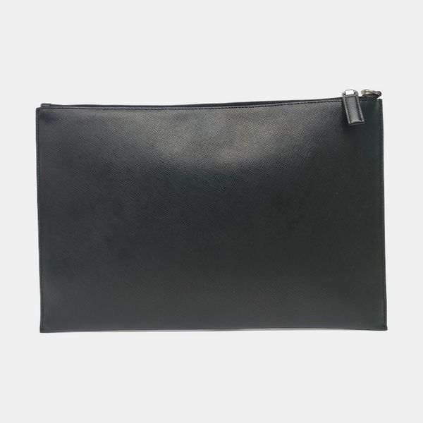 Calfskin Clutch Black