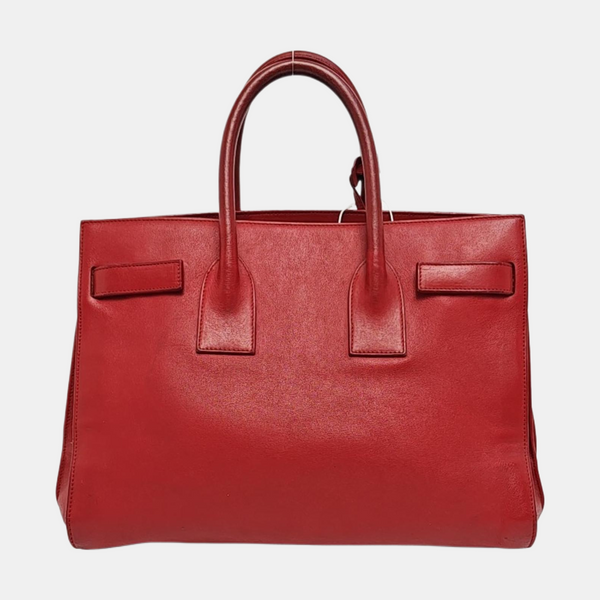Authenticated pre-owned SAC DE JOUR Small Calfskin Red - Shoulder Bag at Looply