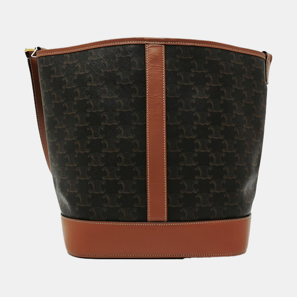 TRIOMPHE CANVAS Medium Coated Canvas Brown
