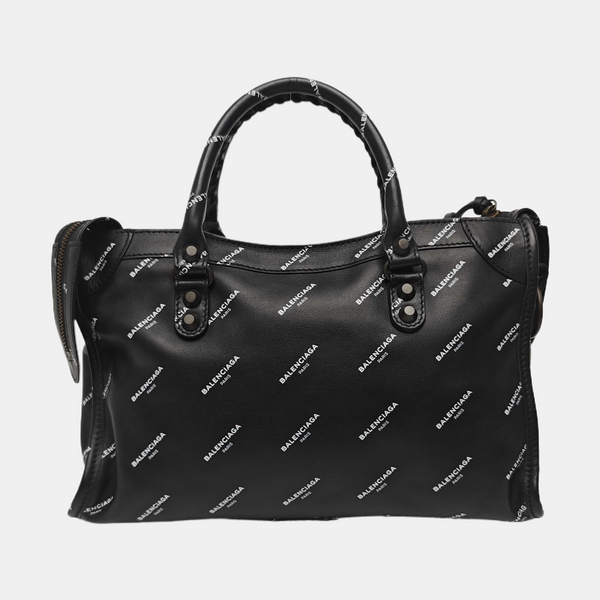 Classic City Small Lambskin Black