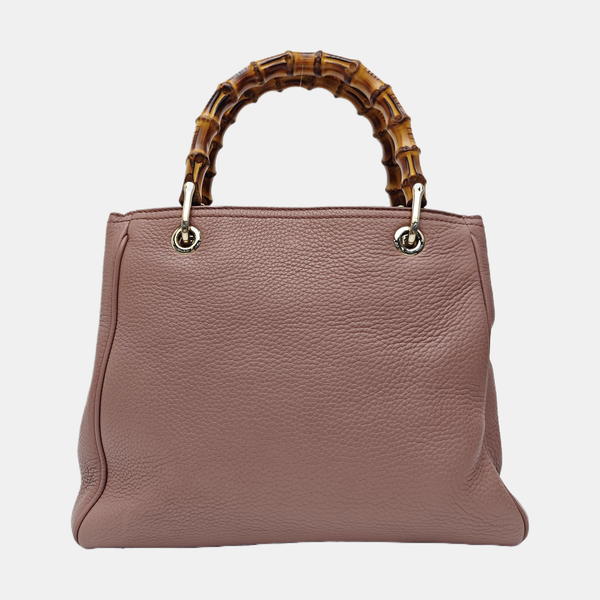 Bamboo 1947 Medium Calfskin Pink