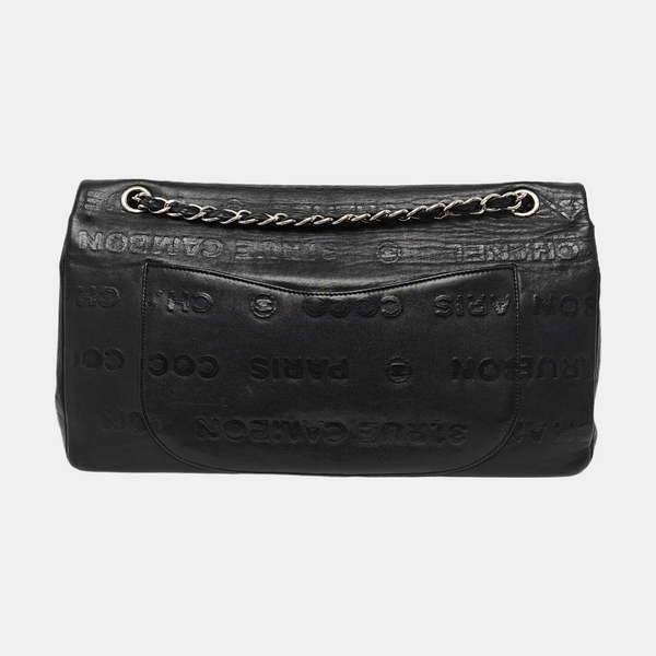 2.55 Calfskin Black