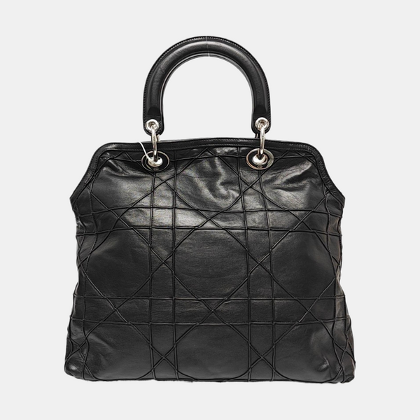 Granville Quilted Lambskin Black