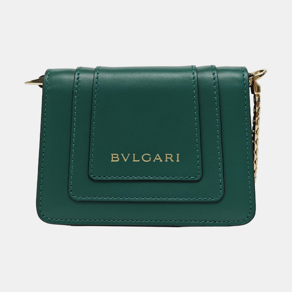 SERPENTI FOREVER Quilted Calfskin Green