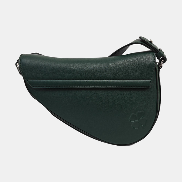 Saddle Medium Calfskin Green