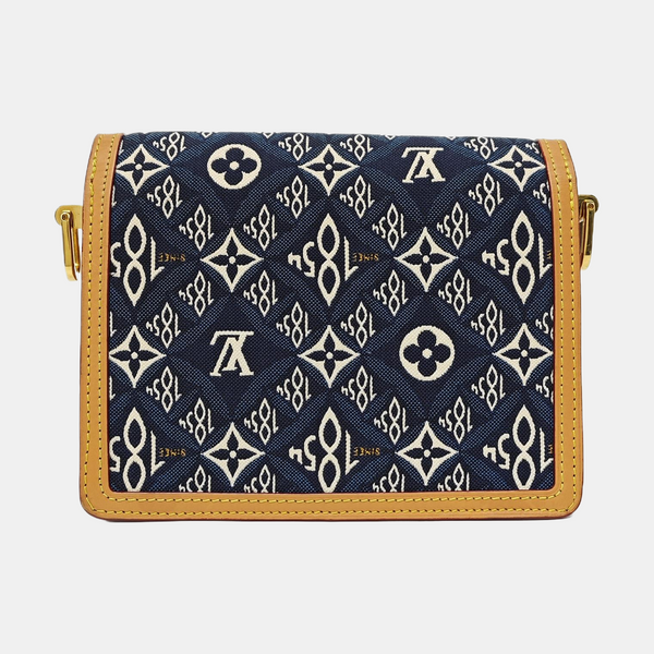 DAUPHINE Mini Monogram Fabric Blue