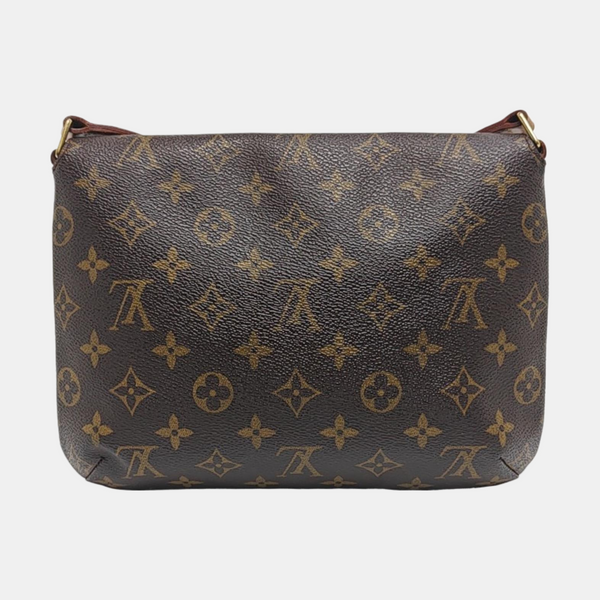 MUSETTE TANGO Monogram Coated Canvas Brown