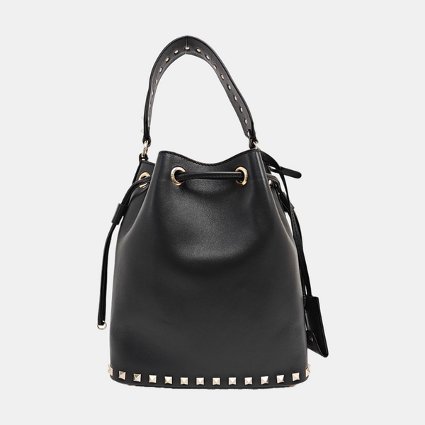 Calfskin Bucket Bag Black