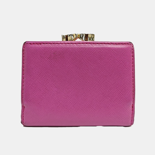 Leather Wallet Pink