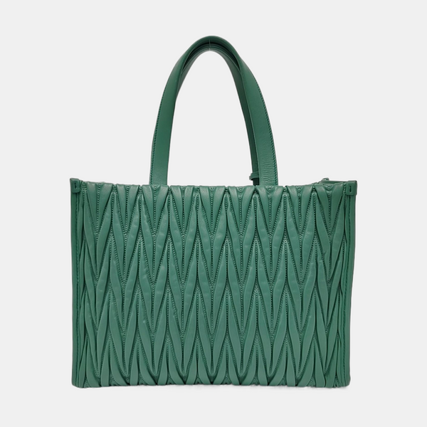 Quilted Lambskin Green