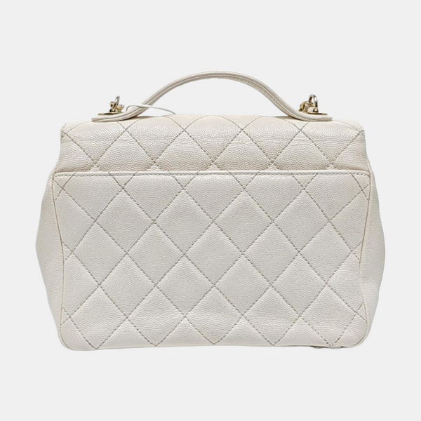 Grained Calfskin White