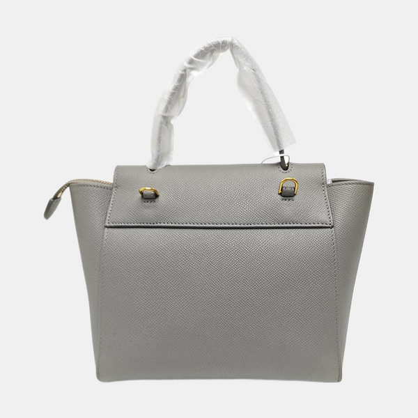 BELT Nano Calfskin Gray