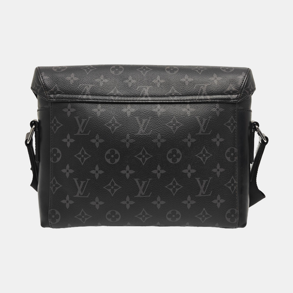 VOYAGER PM Monogram Coated Canvas Black