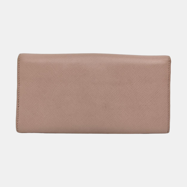 Calfskin Wallet Beige