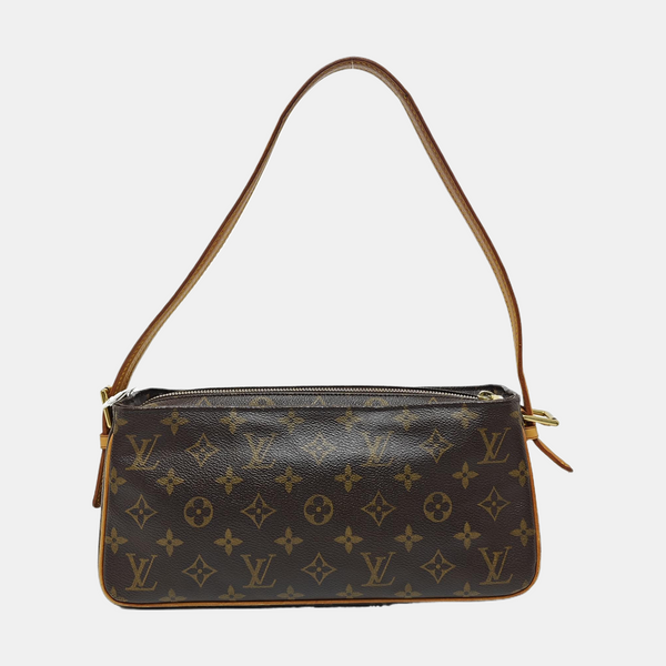 VIVA CITE Monogram Coated Canvas Brown