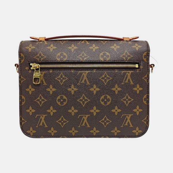 Authenticated pre-owned MÉTIS MM Monogram Coated Canvas Brown - Shoulder Bag at Looply