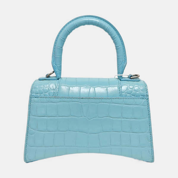 Hourglass XS Calfskin Blue