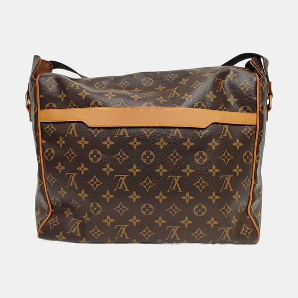 VALMY Monogram Coated Canvas Brown