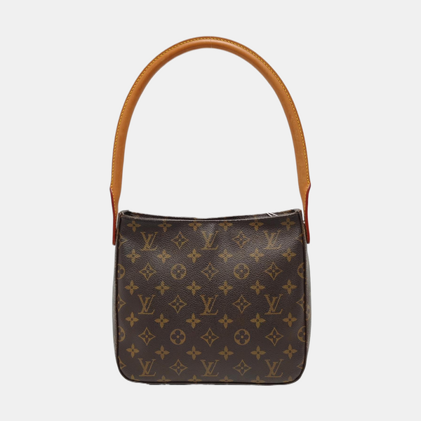 LOOPING MM Monogram Coated Canvas Brown