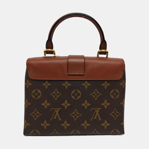 LOCKY BB Monogram Coated Canvas Brown