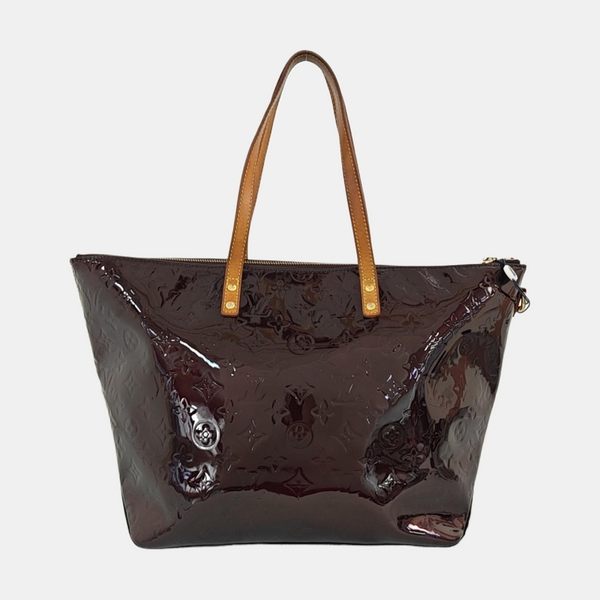 BELLEVUE GM Monogram Patent Leather Red