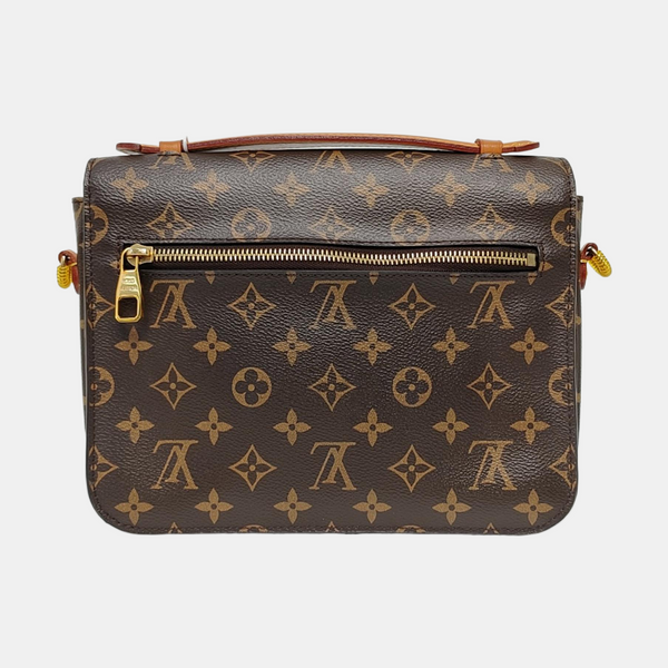 Authenticated pre-owned MÉTIS MM Monogram Coated Canvas Brown - Shoulder Bag at Looply
