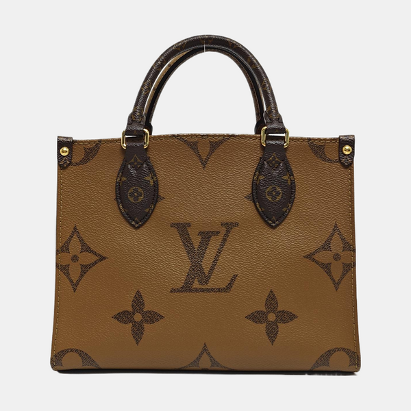 ONTHEGO PM Monogram Coated Canvas Brown