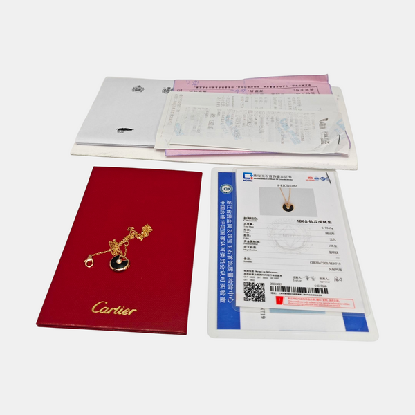 AMULETTE DE CARTIER 18k Rose Gold Necklace