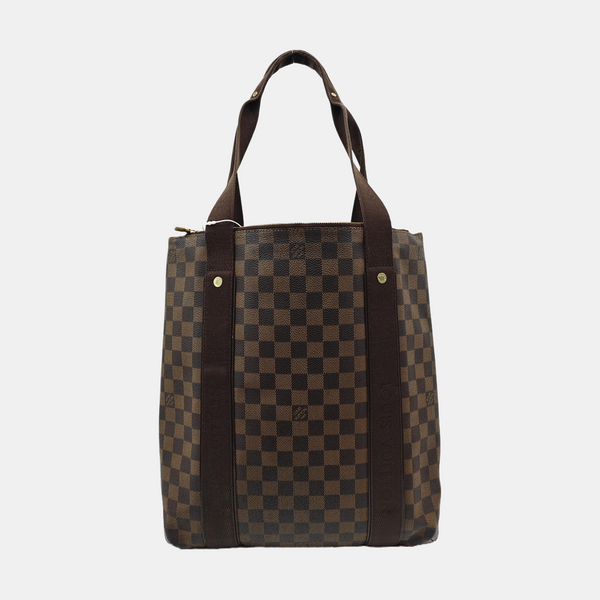 VINTAGE BEAUBOURG Damier Ebene Coated Canvas Brown