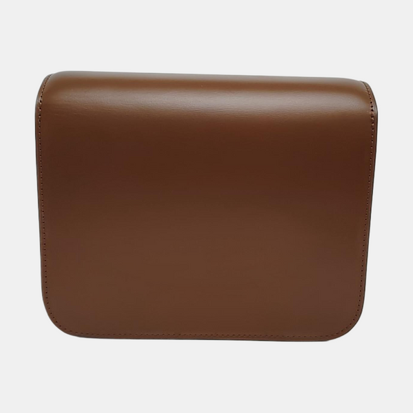 CLASSIC BOX Small Calfskin Brown