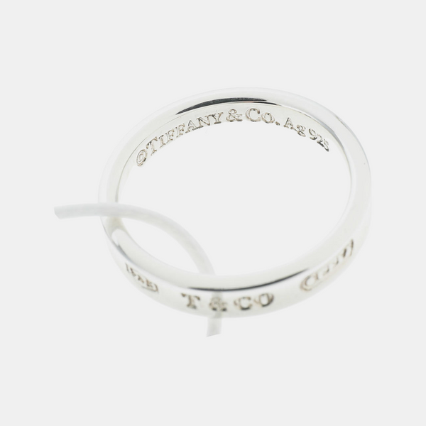 Anillo de plata de ley 925 Tiffany 1837 talla EU 56
