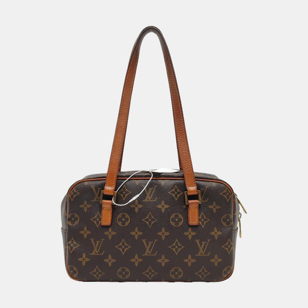CITE Monogram Coated Canvas Brown