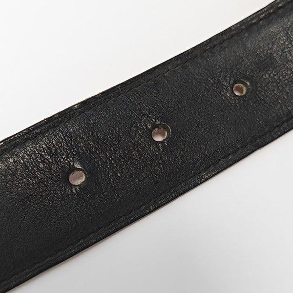 Leather Belt Orange