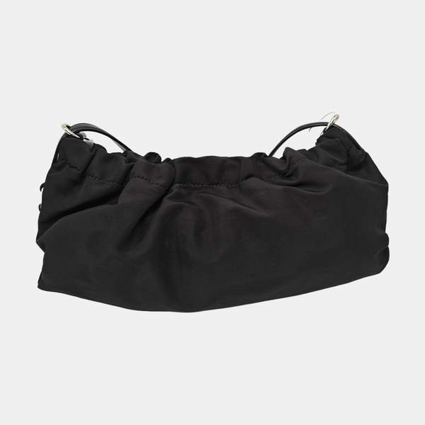 Nylon Shoulder Bag Black