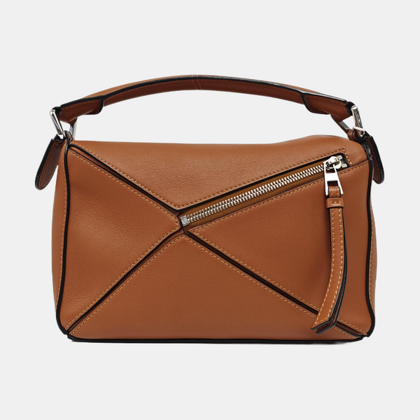 Puzzle Small Calfskin Brown