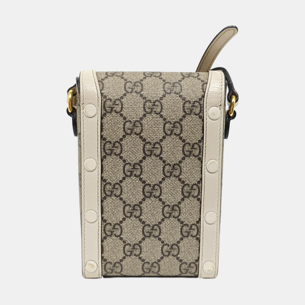 Horsebit 1955 Mini Coated Canvas Beige