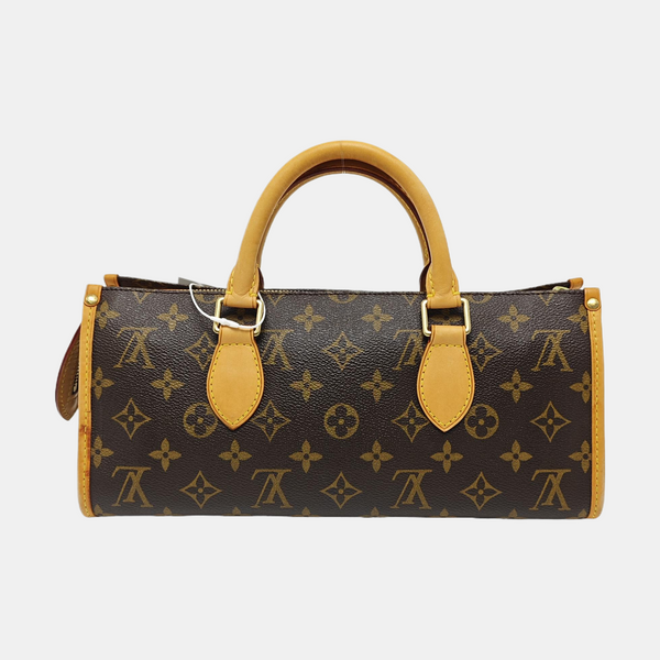 POPINCOURT Monogram Coated Canvas Brown