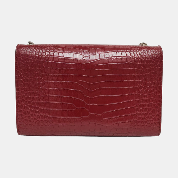 KATE Medium Calfskin Red
